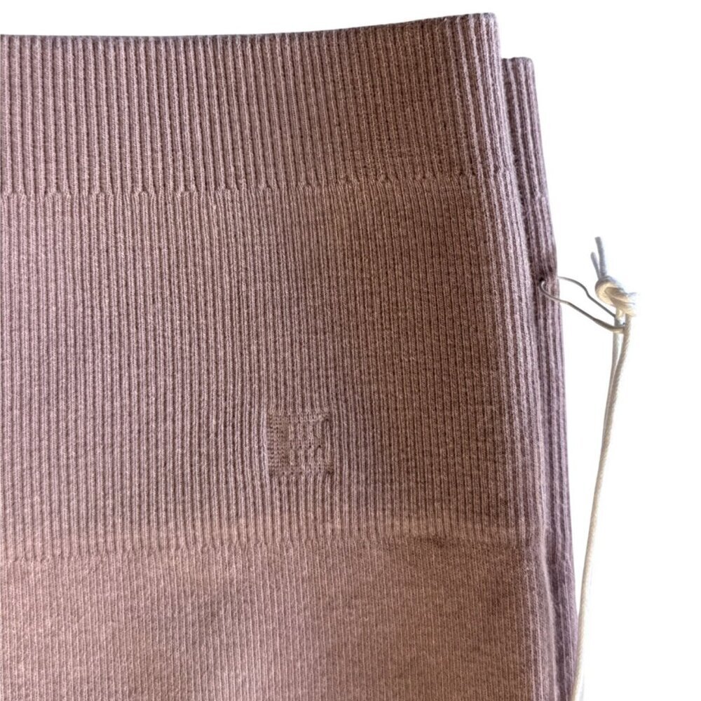Everlane Organic Cotton Ankle Seamless Ribbed Legging XS/S Dusty Lavender Purple - Picture 6 of 8